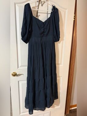 white sweater dress black boots Poly USA W1122 Plus Size Fitted Sleeveless Sequin Slit Gown